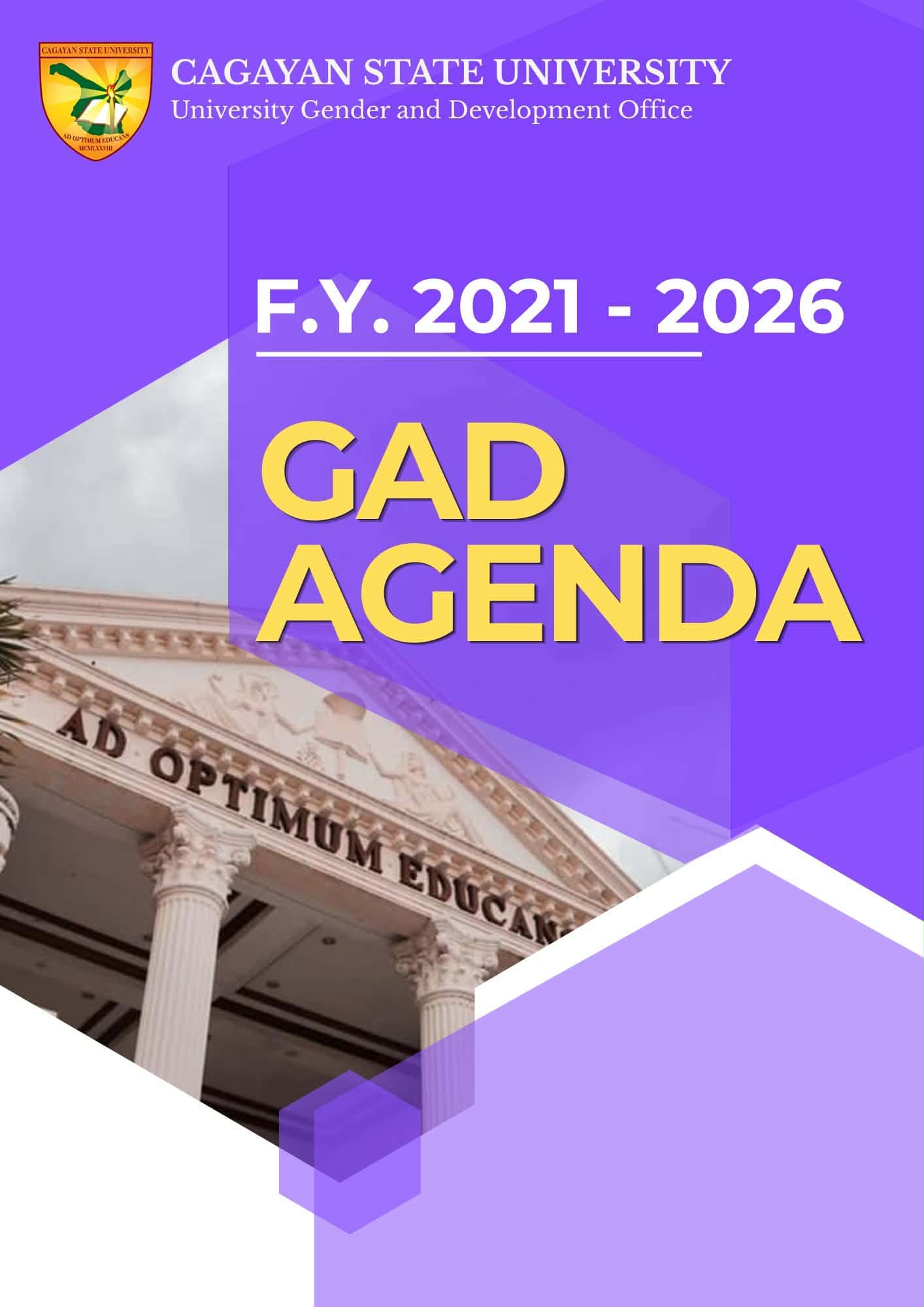 GAD Agenda FY2021-2026