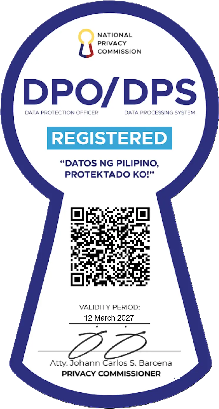 Seal of Registration DPO